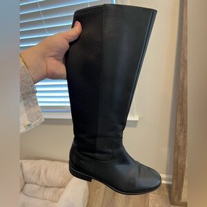 Cole Haan Black Riding Boots Size 7.5